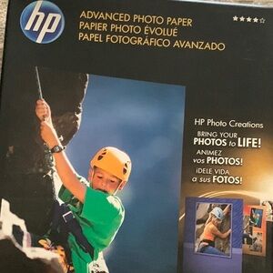 HP glossy photo paper